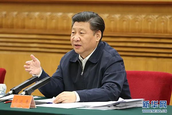 2016年5月17日，习近平在北京主持召开哲学社会科学工作座谈会并发表重要讲话。新华社记者 丁林 摄