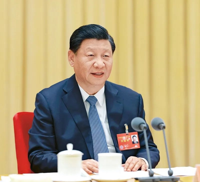 2020年12月28日至29日，中央农村工作会议在北京举行。习近平出席会议并发表重要讲话。新华社记者 李学仁 摄