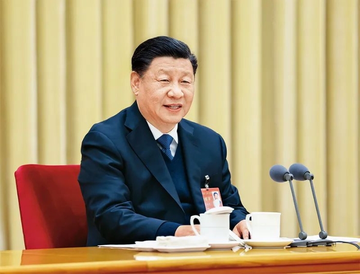 2021年12月8日至10日，中央经济工作会议在北京举行。习近平出席会议并发表重要讲话。新华社记者 鞠鹏 摄